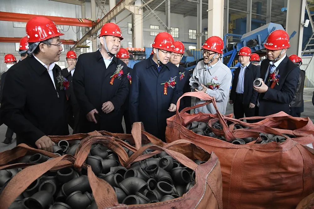 热烈祝贺赤峰市建支科技年产40万吨精密流体铸件